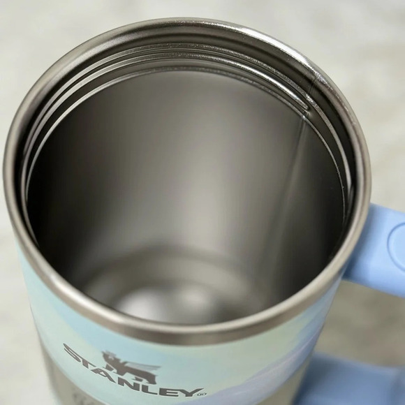 Stanley 40 oz. Quencher H2.0 FlowState Tumbler Cool Serene Brushstroke - Picture 9 of 14